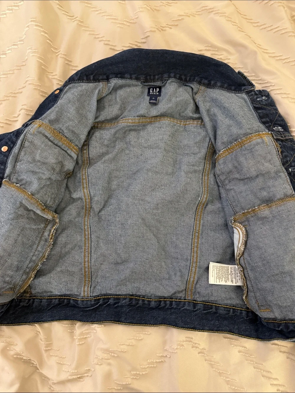 GAP Dark Blue Denim Trucker Jacket